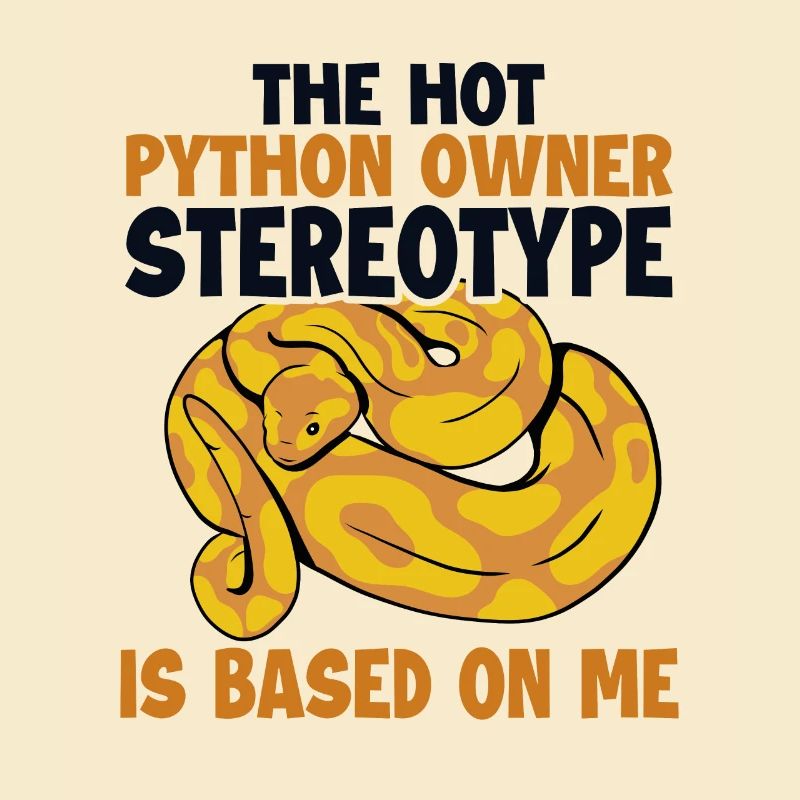 Stéréotype du propriétaire de Hot Python basé sur Me Banana