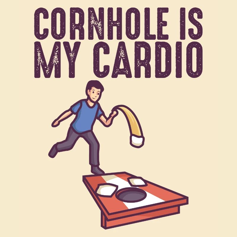 Cornhole est mon cardio cornhole sacs Cornhole