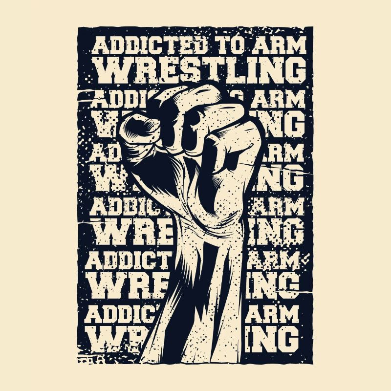 Accro aux techniques de bras de fer Bras d’exercice