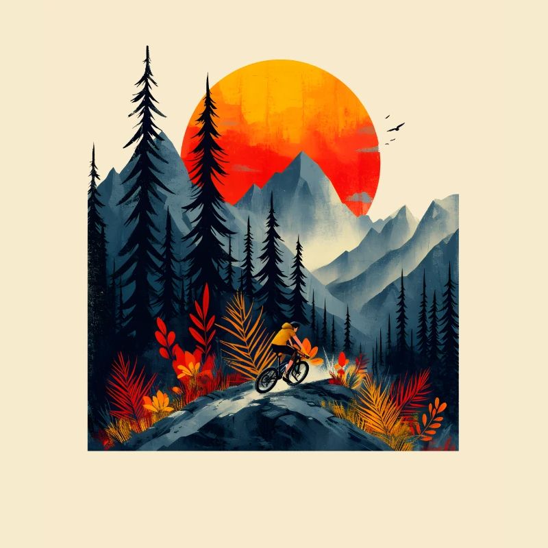 Mountain biking