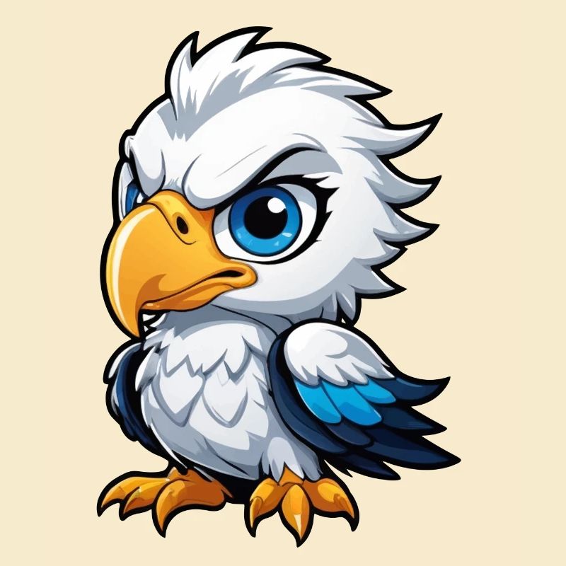 Cheeky Eagle Chick