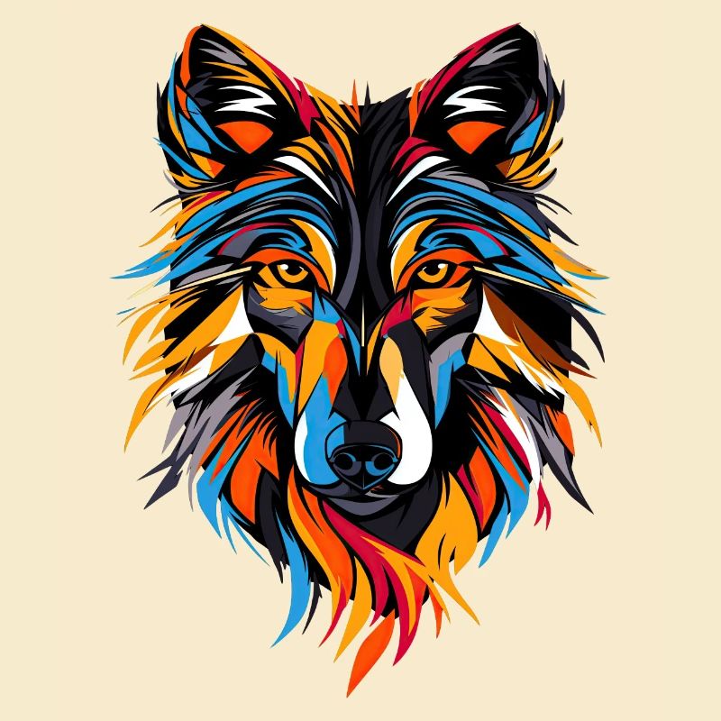 Wolf Motif Wolves Wolf Pack Gray Wolfhound Wolf