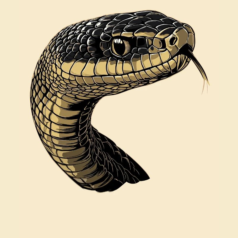 Snake Python Cobra Mamba Rattlesnake Snake