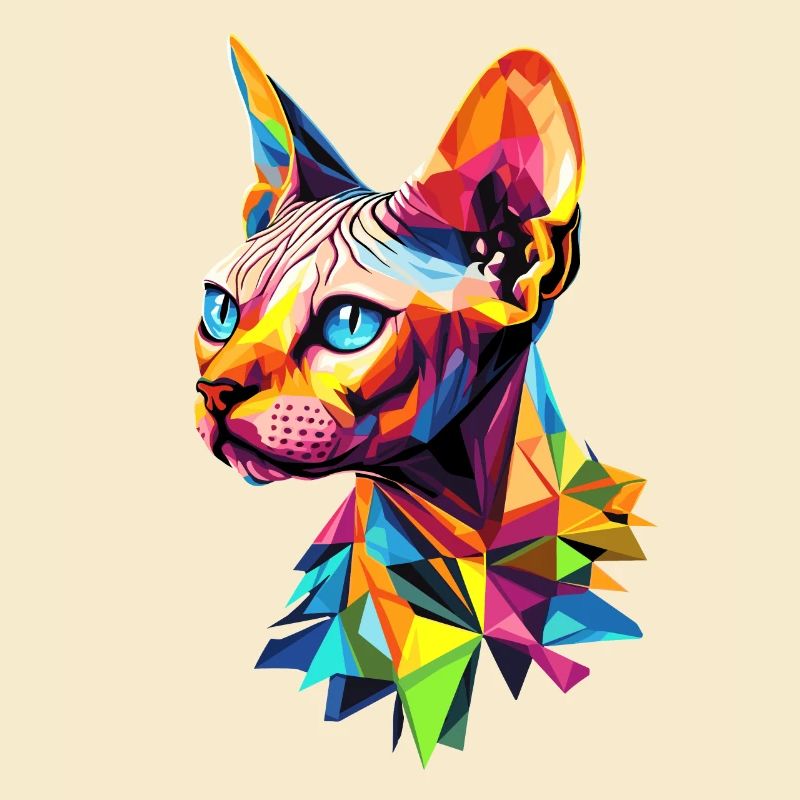 Chat Sphynx Chat Sphynx Chat Canadien Mignon Sphinx