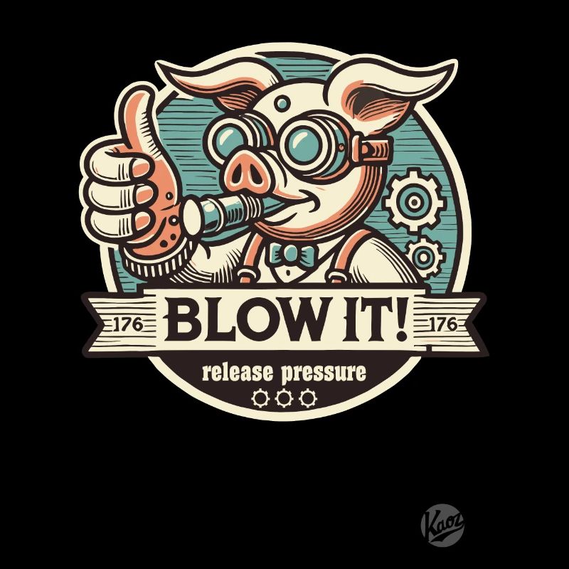 Steampunk Pig : Relâchez la pression !