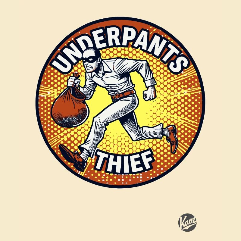 Underpants theft from the thief