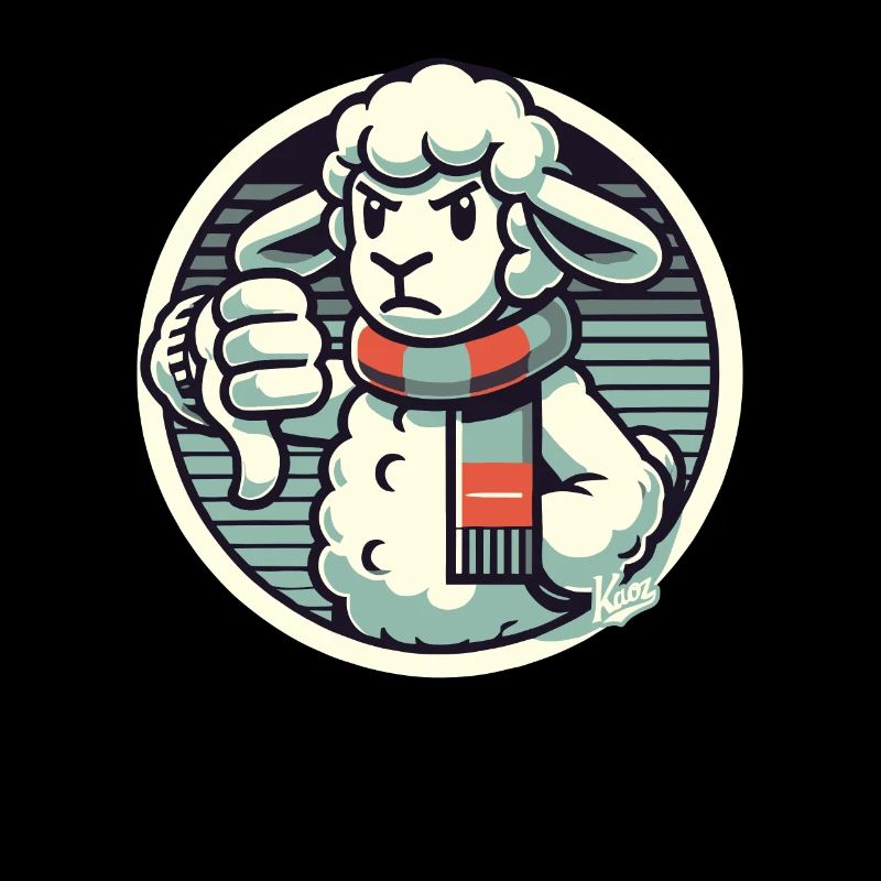 Thumbs down from the lousy mood sheep