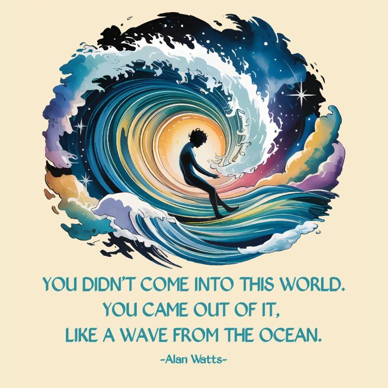 Wave From the Ocean | Alan Watts Quote