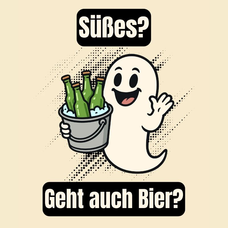 Süßer Geist mit Bier