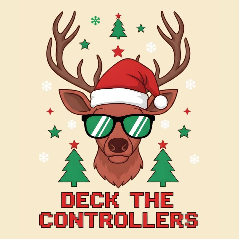 Deck die Controller Rentiere