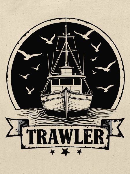 Trawler Fischkutter Ahoi Maritim