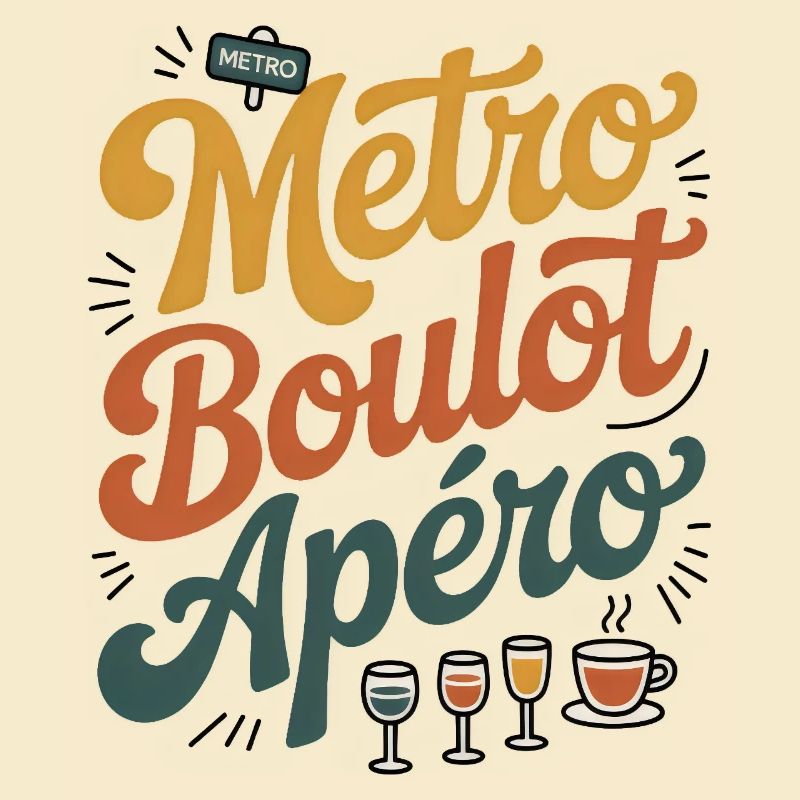 Metro Work Aperitif Humor Routine Arbeitsabend