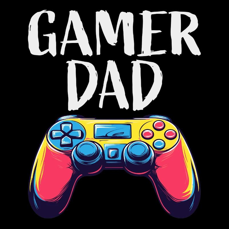 Graphismes de manette Gamer Dad