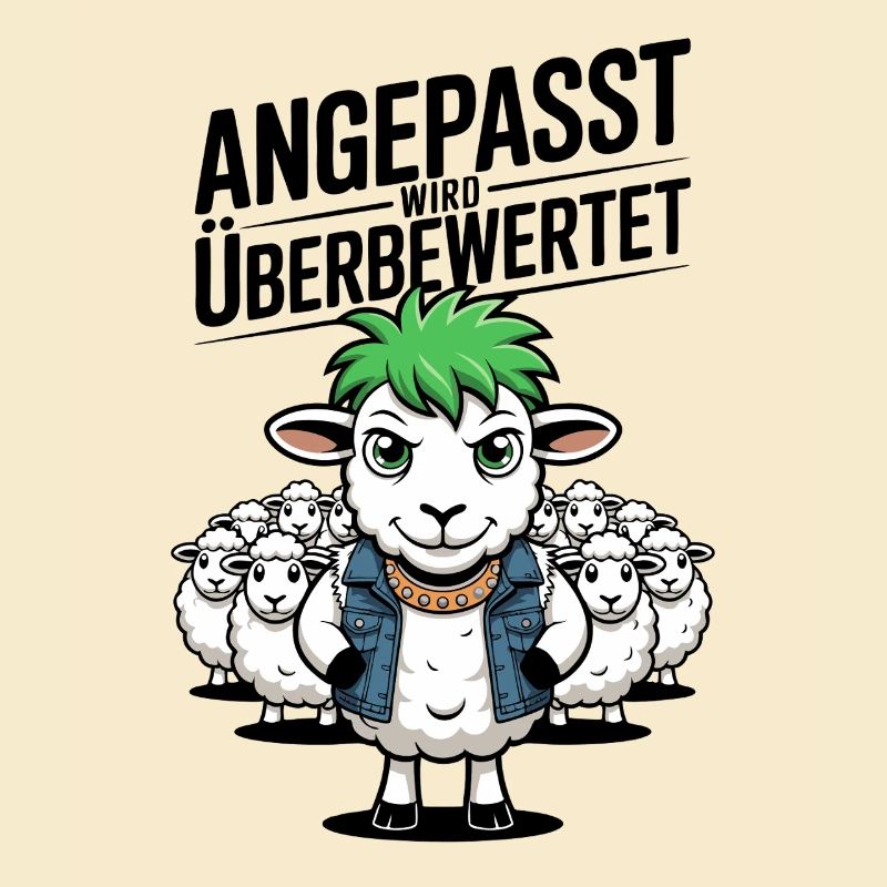 Rebellious Sheep Non-Conformist Design