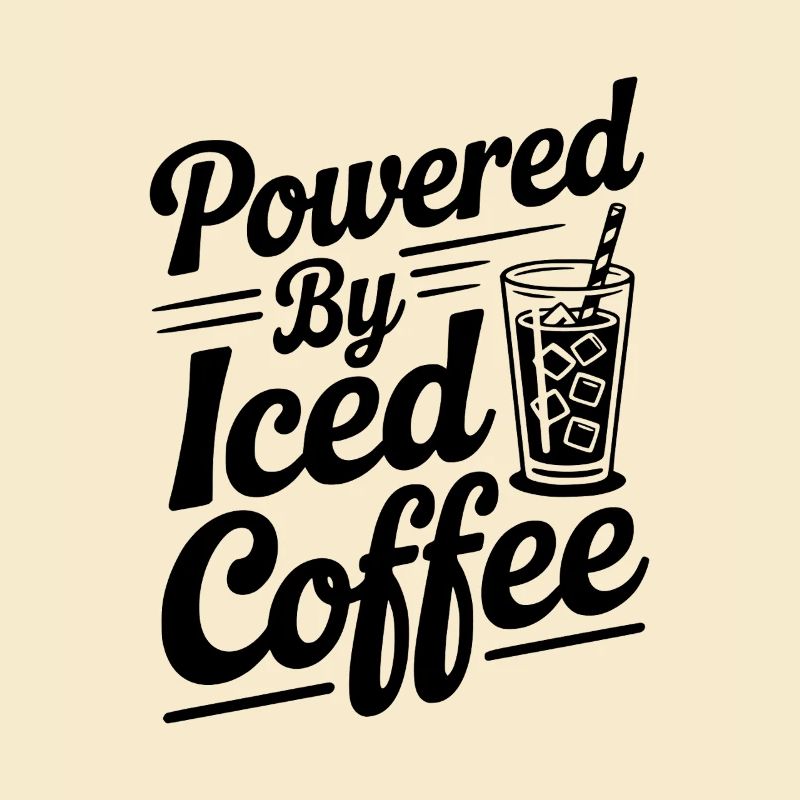 Angetrieben von Eiskaffee