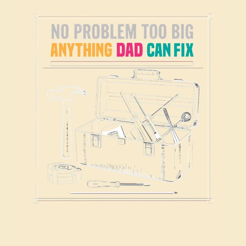 Dad Fix It Toolbox Graphic