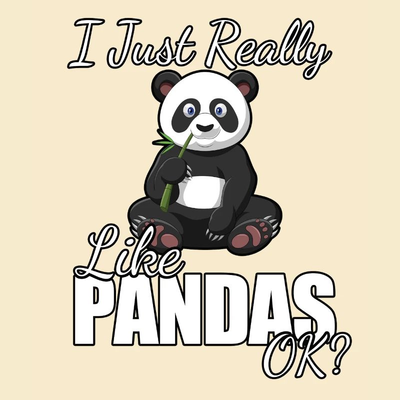 Ich mag Pandas einfach wirklich gut.