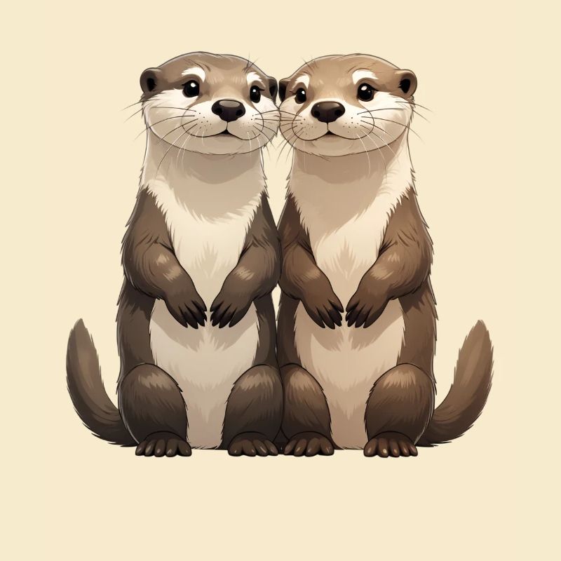 Deux mignons suricates