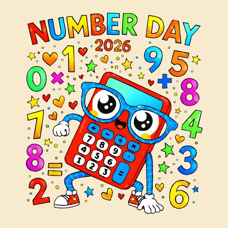 Number Day 2026 Calculator Fun