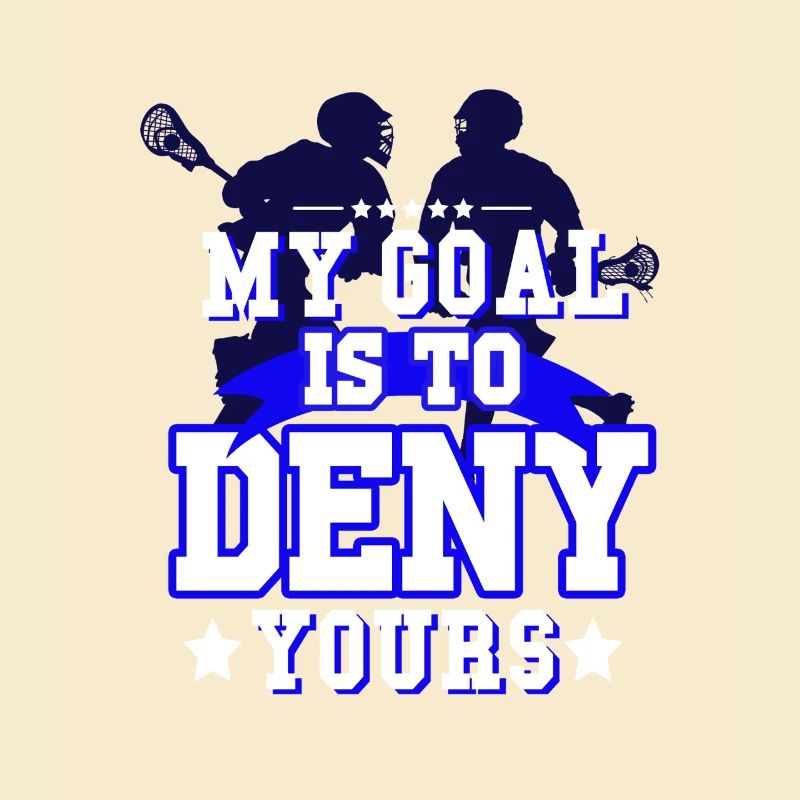 Mon objectif est de refuser votre conception de lacrosse