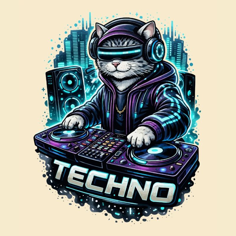 La gueule de bois techno à la cabine du DJ