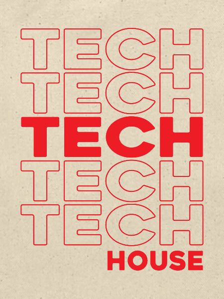Tech House Neon-Stacks