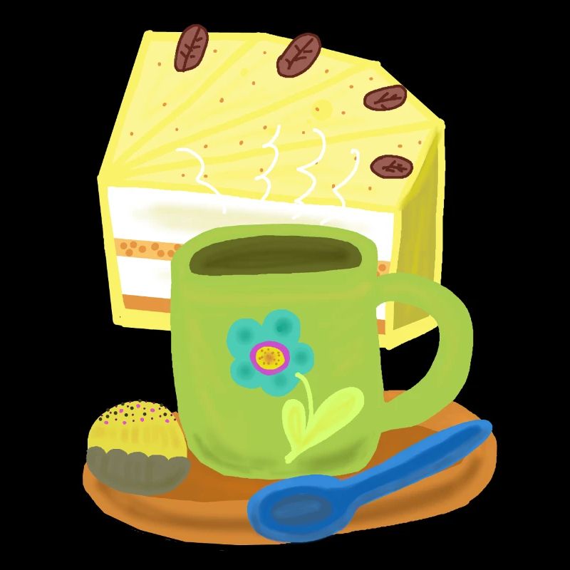 Torte Kuchen Kaffee Kaffeetasse Geburtstag