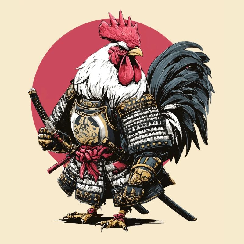 Hahn-Samurai-Rüstung
