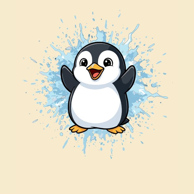 Pingu Splash Blue