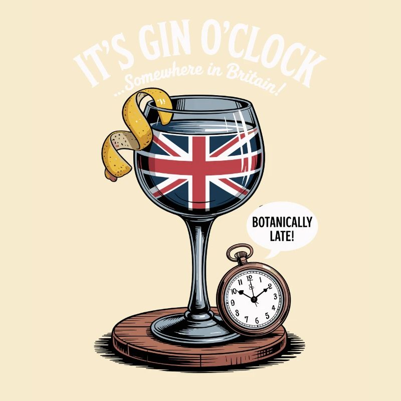 Gin O'Clock British Humor