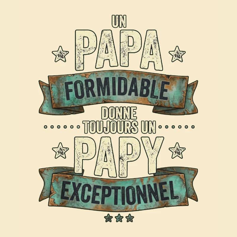 Papa Formidable Papy Exceptionnel Cadeau