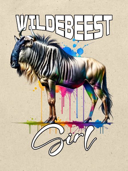 Wildebeest Mädchen Gnu