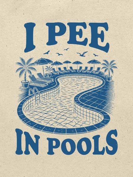 Ich pinkle in Pools