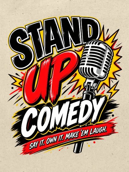 Stand-Up Comedy Mikrofon Logo