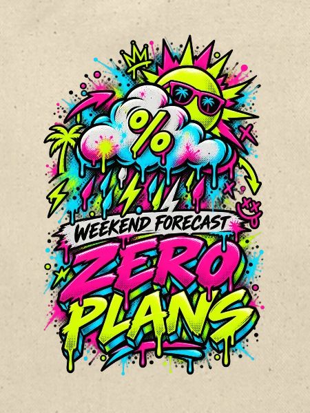 Zero Plans Weekend Graffiti