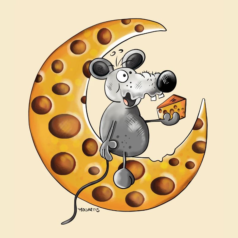 La souris Amour fromage