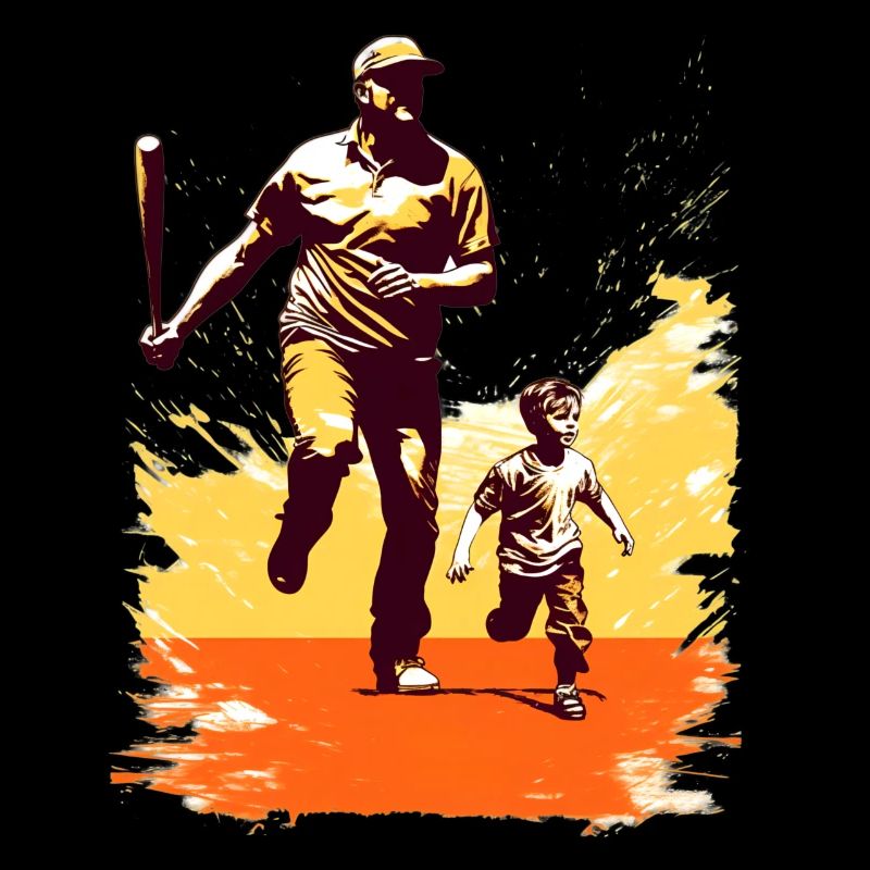 Baseball Vatertag Muttertag Geschenkidee