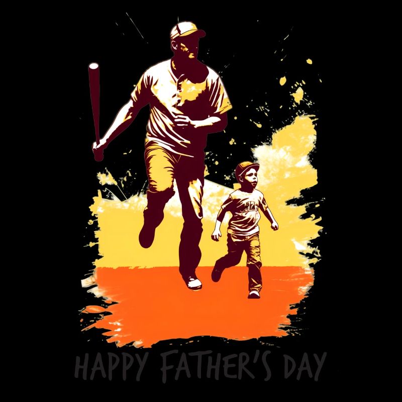 Baseball Vatertag Muttertag Geschenkidee