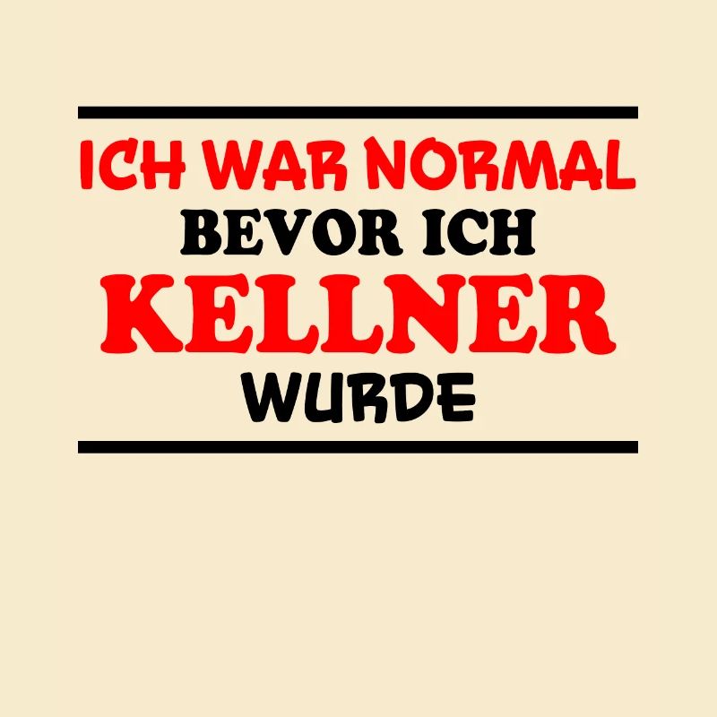 Kellner Spruch Restaurant Lustige Kellner Geschenk