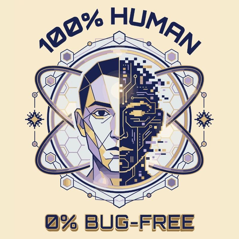 Menschlicher Glitch Code