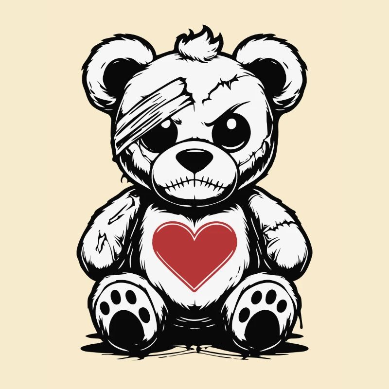 Grumpy Teddy with a good Heart