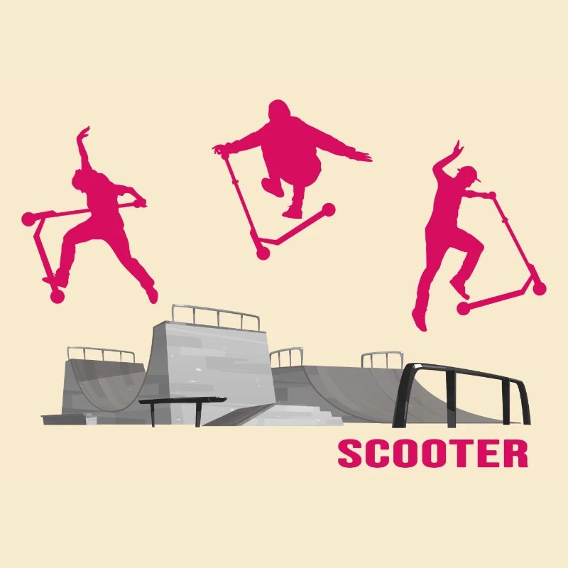 Stunt Scooter Scooter E-Scooter Skatepark