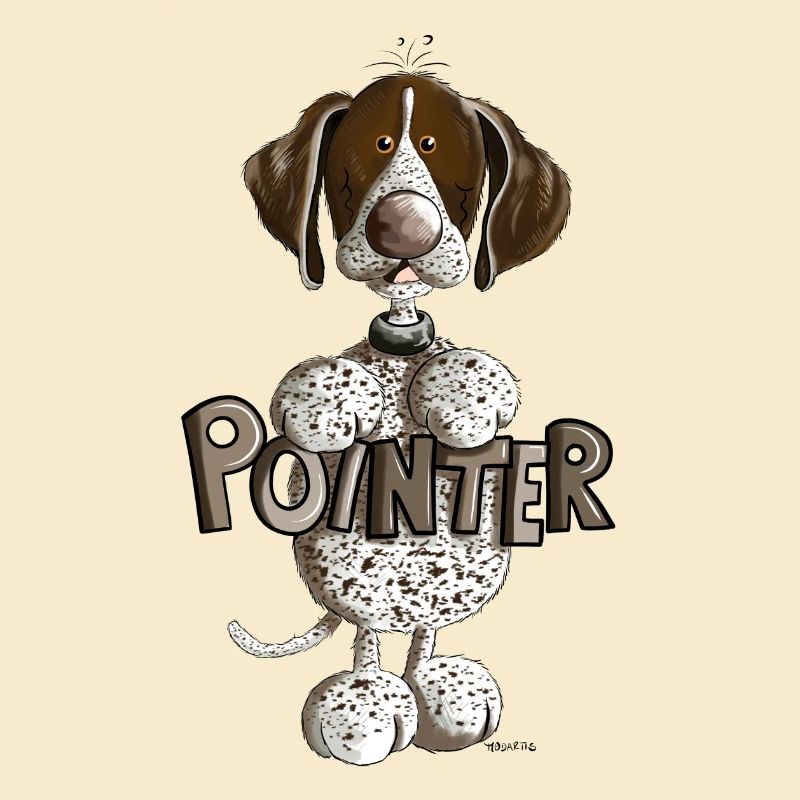 Happy German Shorthaired Pointer