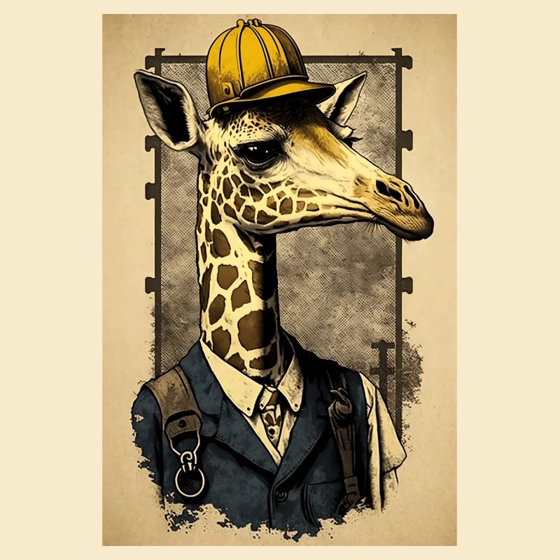 Giraffe der Arbeiterklasse