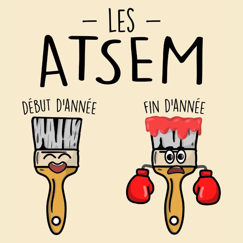 les ATSEM en début et fin d'année