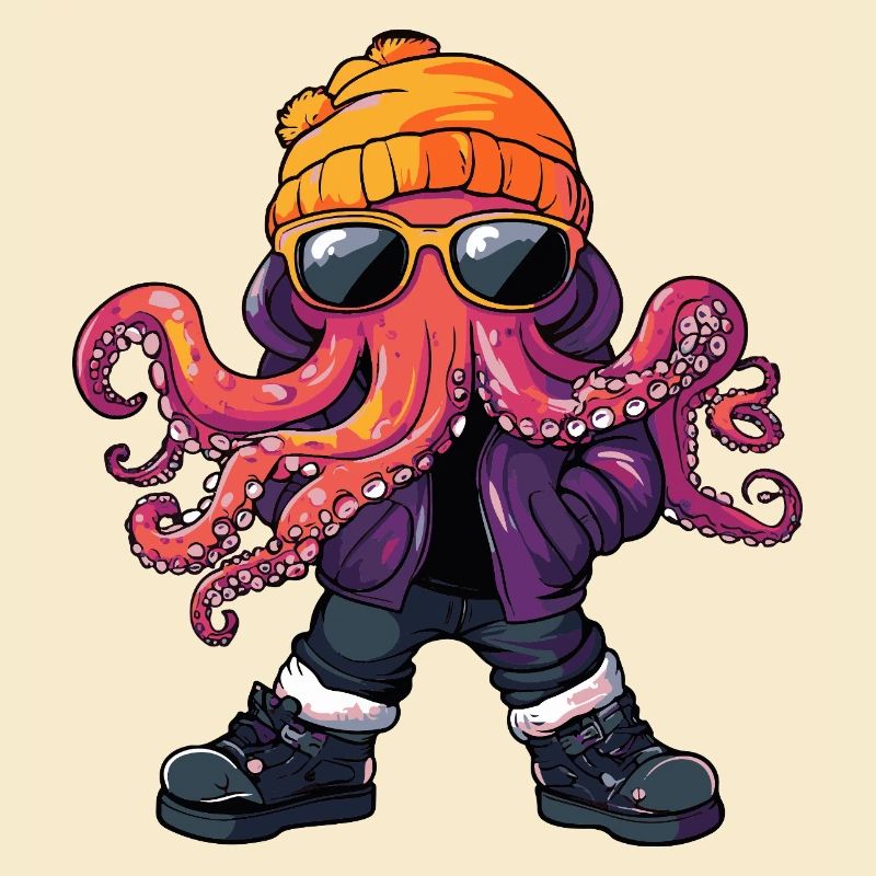 Oktopus Cool Comic