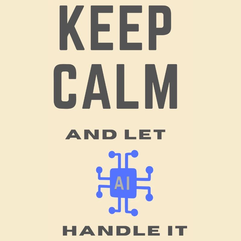 Keep calm and let AI handle it