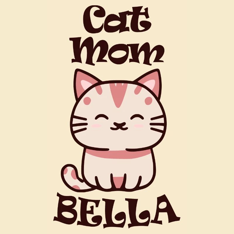Bella Surname First name with cat