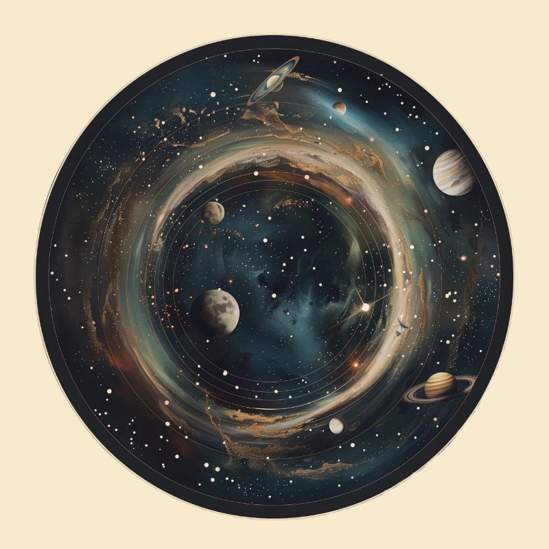 Cosmic Dance: Celestial Solar System Astronomy