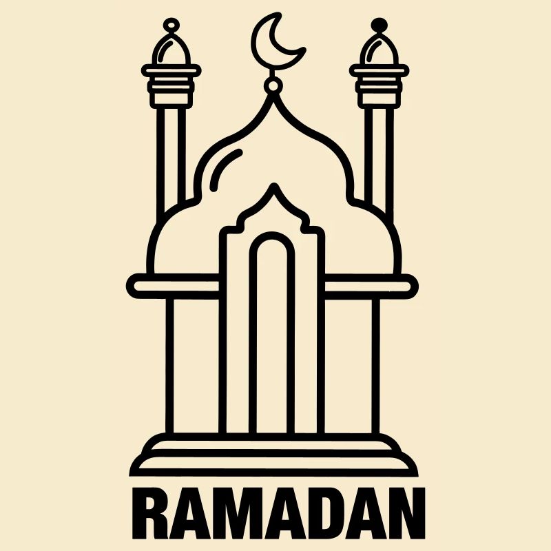 Ramadan Mosque transparent